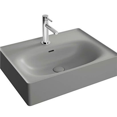 Vitra Equal Mat Taş Gri 60 Cm Lavabo