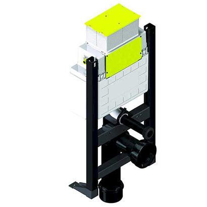 Bocchi 16 cm Alçı Panel İçi Asma ve Yerden Tek Klozet Kullanımına Uygun Gömme Rezervuar 3/6 lt Yere Montaj