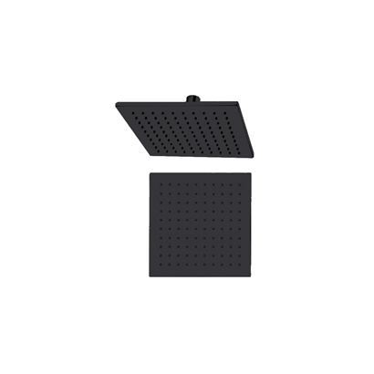 Bocchi AIR2 200S Tepe Duşu, 200x200 mm Mat Siyah