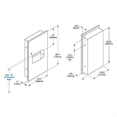 Bocchi Ankastre 7 Lt Çöp Kovalı Kağıt Dispenseri 2297-000000