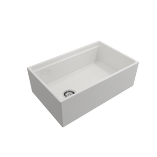 Bocchi Contempo Step Rim 76 cm Mutfak Eviyesi Parlak Beyaz