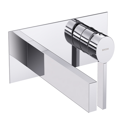 Bocchi Cube Ankastre Krom Lavabo Bataryası