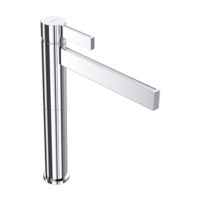 Bocchi Cube Crystal Krom Çanak Lavabo Bataryası