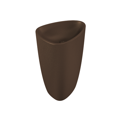 Bocchi Etna 58 cm Monoblok Lavabo, Mat Bronz