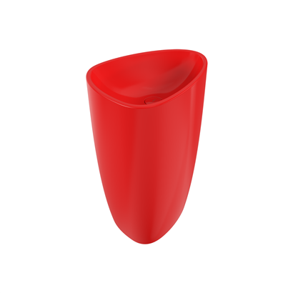 Bocchi Etna 58 cm Monoblok Lavabo Parlak Kırmızı