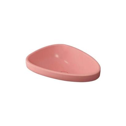 Bocchi Etna 58 cm Tezgah Üstü Lavabo Mat Somon