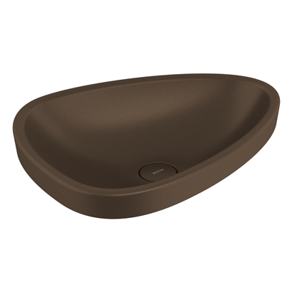 Bocchi Etna 58 cm Tezgah Üstü Lavabo, Mat Bronz