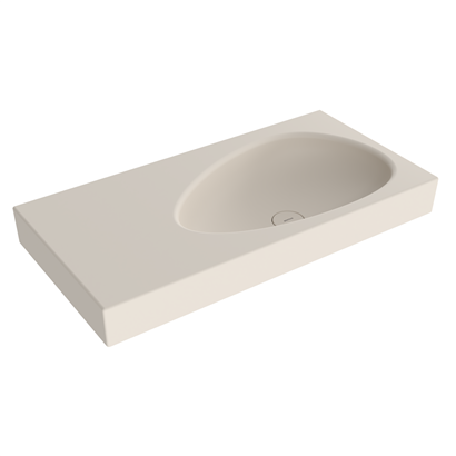 Bocchi Etna 90 cm Etajerli Lavabo Mat Yasemin