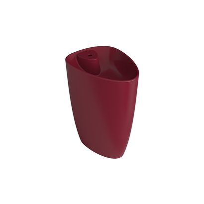 Bocchi Etna Monoblok Lavabo 58 cm Batarya Banklı P.Burgonya Bordosu