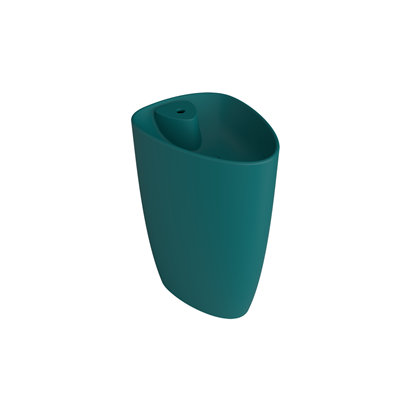 Bocchi Etna Monoblok Lavabo 58 cm Batarya Banklı Mat Petrol Mavisi