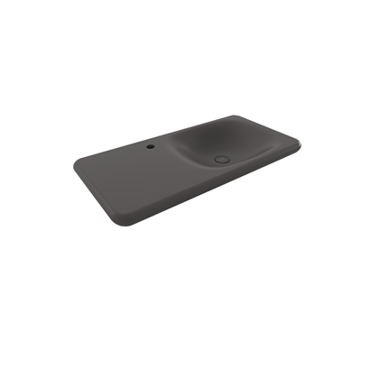 Bocchi Fenice 90 cm Etajerli Lavabo Mat Antrasit