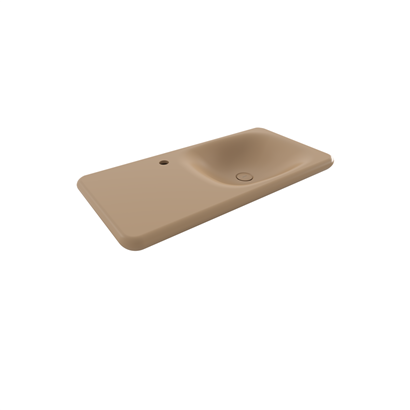 Bocchi Fenice 90 cm Etajerli Lavabo Mat Kaşmir