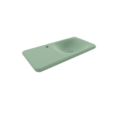 Bocchi Fenice 90 cm Etajerli Lavabo Mat Mint Yeşil