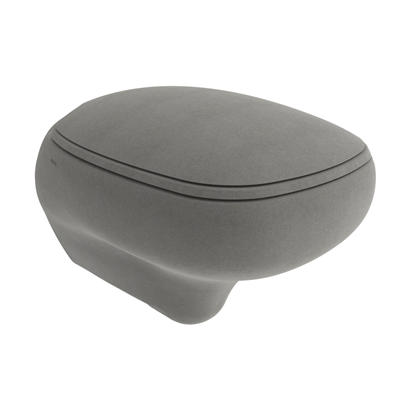 Bocchi Fenice Asma Klozet 53 cm Mat Beton (Klozet Kapağı Hariçtir) 