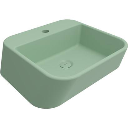 Bocchi Firenze Çanak Lavabo 50 cm Mat Mint Yeşil
