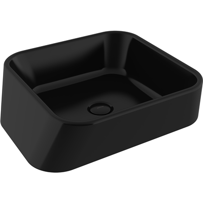 Bocchi Firenze Çanak Lavabo Parlak Siyah