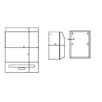 Bocchi Fotoselli Kağıt Dispanseri, P. Çelik
