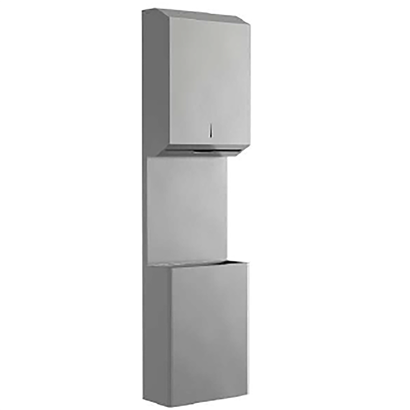 Bocchi  Kağıt Dispenser + Çöp Kovalı 10 lt Sıva Üstü