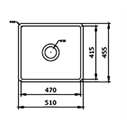 Bocchi Lavello 50 cm Mutfak Eviyesi İçin Paslanmaz Çelik Tel Izgara