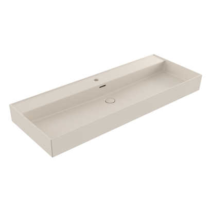 Bocchi Milano 120 cm Mat Yasemin Tezgah Üstü Lavabo