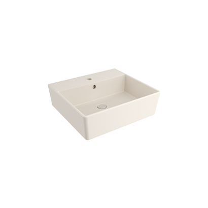 Bocchi Milano 50 cm Çanak Lavabo Batarya Delikli Mat Yasemin