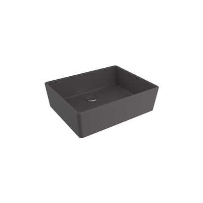 Bocchi Milano 50 cm Çanak Lavabo Mat Antrasit