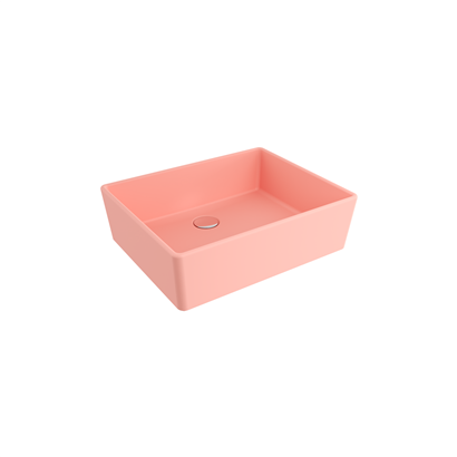 Bocchi Milano 50 cm Çanak Lavabo Mat Somon