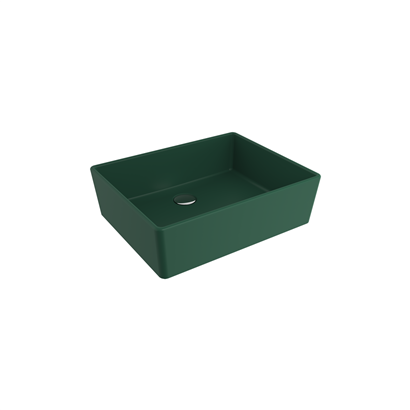 Bocchi Milano 50 cm Çanak Lavabo Mat Yeşil