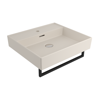 Bocchi Milano 50 cm Lavabo Batarya Delikli Mat Yasemin