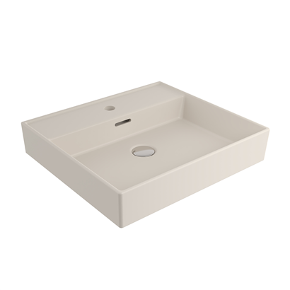 Bocchi Milano 50 cm Lavabo Batarya Delikli Mat Yasemin