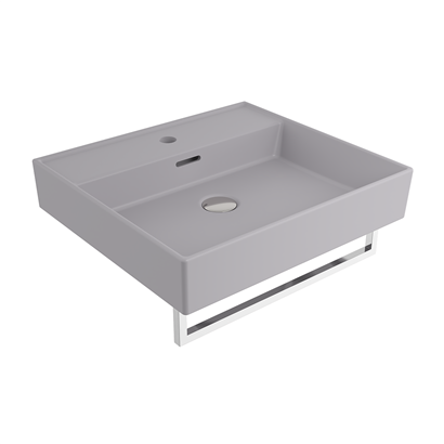Bocchi Milano 50 cm Lavabo  Mat Gri