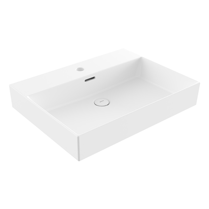 Bocchi Milano 60 cm Çanak Lavabo Mat Beyaz