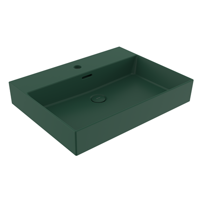Bocchi Milano 60 cm Çanak Lavabo Mat Yeşil