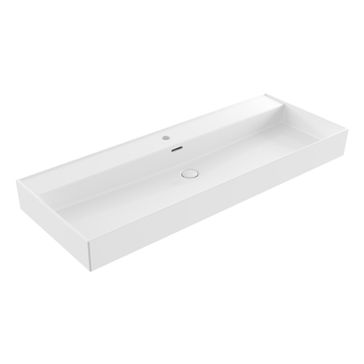Bocchi Milano Lavabo 120 cm Parlak Beyaz
