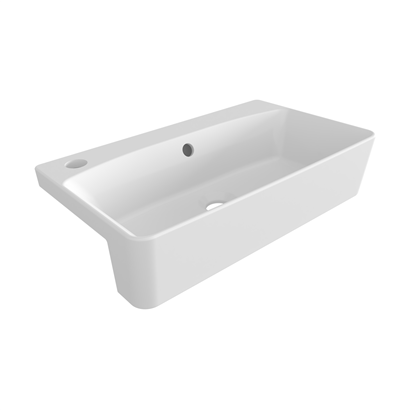 Bocchi Milano Sol Yarım Tezgah Lavabo 50 cm