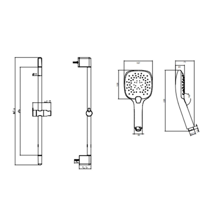Bocchi Monte Air² Touch² 3F, Sürgü Takımı