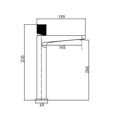 Bocchi New Age Altın Çanak Lavabo Bataryası
