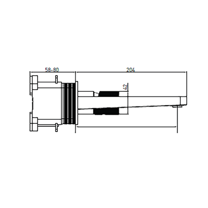 Bocchi New Age Siyah Ankastre Lavabo Bataryası