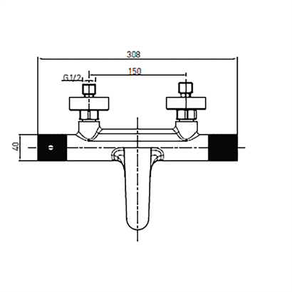 Bocchi New Age Siyah Banyo Bataryası