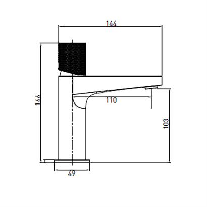 Bocchi New Age Siyah Lavabo Bataryası
