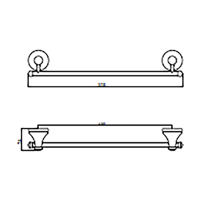 Bocchi Nuova Altın Havluluk Uzun 520 mm