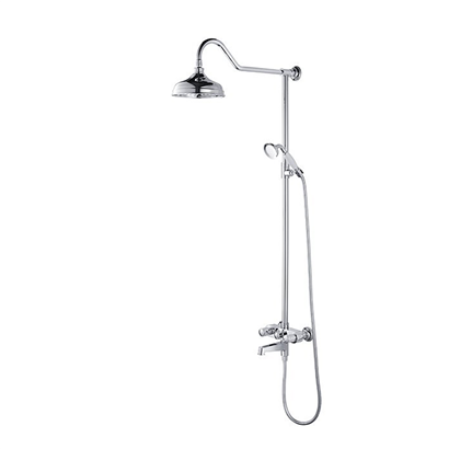 Bocchi Orient Banyo Bataryası Duş Kolonu ve El Duş Seti Krom