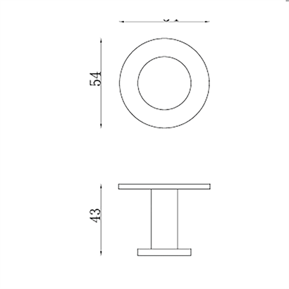 Bocchi Pıave Bornoz Askılık Mat Siyah