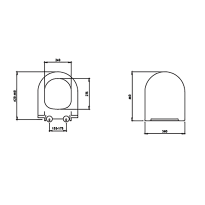 Bocchi Pure Slim Soft Klozet Kapağı Mat Yeşil