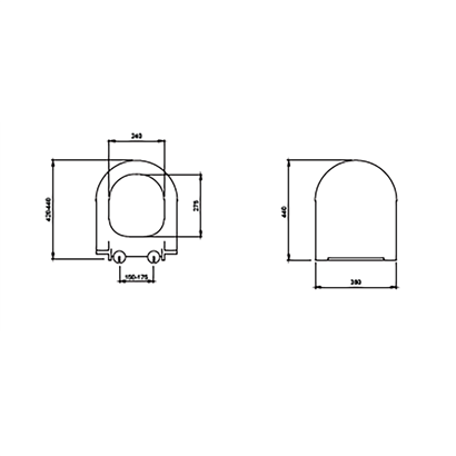 Bocchi Pure Slim Soft Klozet Kapağı Mat Kaşmir