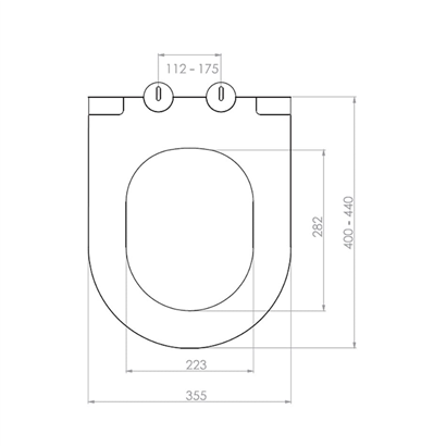 Bocchi Pure Slim Soft Klozet Kapağı Mat Beyaz