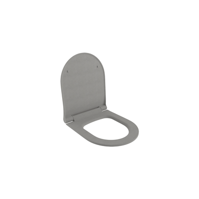 Bocchi Pure Slim Soft Klozet Kapağı Mat Beton