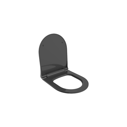 Bocchi Pure Slim Soft Klozet Kapağı Parlak Siyah