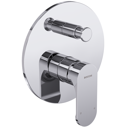 Bocchi Riva Ankastre Banyo Bataryası Krom