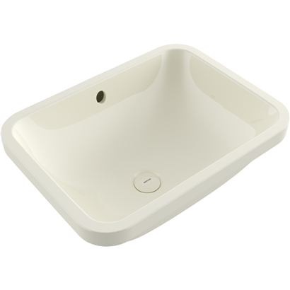 Bocchi Scala 55 cm Tezgah Altı Lavabo Parlak Bisküvi